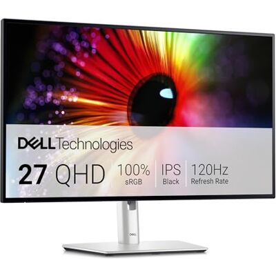 Dell U2724D UltraSharp 27 Zoll QHD (2560x1440) Monitor, 120Hz, IPS Black, 5ms, 98% DCI-P3, 2X USB-C, 2X DisplayPort, HDMI, 3X USB, 3 Jahre Garantie, Silber Dell U2724D UltraSharp 27 Zoll QHD (2560x1440) Monitor, 120Hz, IPS Black, 5ms, 98% DCI-P3, 2X USB-C, 2X DisplayPort, HDMI, 3X USB, 3 Jahre Garantie, Silber