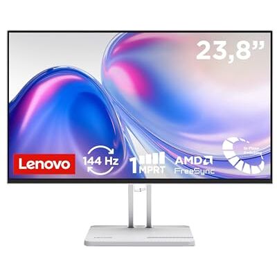 IBM L24-4C Monitor 23.8" Full HD 144Hz IPS HDMI 1.4 VGA Home Office 1920x1080 Auflösung 250 nits 1ms Reaktionszeit IPS-Panel Entspiegelt Lautsprecher Grau IBM L24-4C Monitor 23.8" Full HD 144Hz IPS HDMI 1.4 VGA Home Office 1920x1080 Auflösung 250 nits 1ms Reaktionszeit IPS-Panel Entspiegelt Lautsprecher Grau