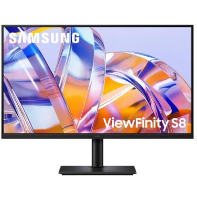Samsung ViewFinity S8 32 Zoll S80UH 4K UHD VA PC-Monitor mit KVM Switch 2160p PC Bildschirm, Reaktionszeit 5 ms, HDR10, Eye Saver, Flicker Free, Auto Source Switch+, USB-C 90W, LS32H804UAUXEN Samsung ViewFinity S8 32 Zoll S80UH 4K UHD VA PC-Monitor mit KVM Switch 2160p PC Bildschirm, Reaktionszeit 5 ms, HDR10, Eye Saver, Flicker Free, Auto Source Switch+, USB-C 90W, LS32H804UAUXEN