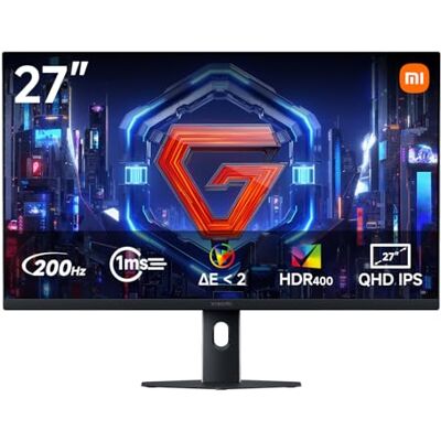 XIAOMI 27 Zoll Gaming Monitor,2K QHD,200Hz, 1ms GTG, HDR 400, P27QDB-RGGL XIAOMI 27 Zoll Gaming Monitor,2K QHD,200Hz, 1ms GTG, HDR 400, P27QDB-RGGL