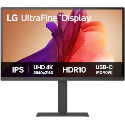 LG Ultrafine™ 27U730A-B.AEU (27 Zoll) 4K UHD IPS Monitor, HDR10, USB-C (90W), Schwarz LG Ultrafine™ 27U730A-B.AEU (27 Zoll) 4K UHD IPS Monitor, HDR10, USB-C (90W), Schwarz