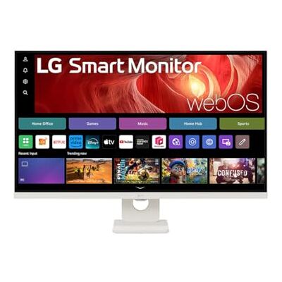 LG Smart Monitor 32U721SA-W.AEU, 32", 4K UHD (3840x2160), HDR10, IPS, webOS 24, USB-C (65W), Bluetooth, DCI-P3 90%, Smart TV Funktionen, HDMI, DisplayPort, Schwarz LG Smart Monitor 32U721SA-W.AEU, 32", 4K UHD (3840x2160), HDR10, IPS, webOS 24, USB-C (65W), Bluetooth, DCI-P3 90%, Smart TV Funktionen, HDMI, DisplayPort, Schwarz
