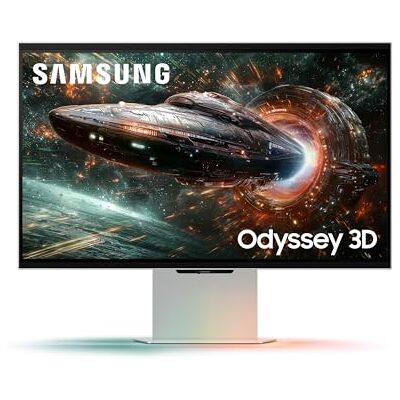 Samsung Odyssey 3D Gaming Monitor G90FX 27 Zoll, Brillenloses 3D-Erlebnis, IPS-Panel, AI 3D, 4K-Auflösung, 3.840 x 2.160 Pixel, FreeSync Premium Pro, G-Sync-kompatibel, 1 ms, 165 Hz, LS27FG904XUXEN Samsung Odyssey 3D Gaming Monitor G90FX 27 Zoll, Brillenloses 3D-Erlebnis, IPS-Panel, AI 3D, 4K-Auflösung, 3.840 x 2.160 Pixel, FreeSync Premium Pro, G-Sync-kompatibel, 1 ms, 165 Hz, LS27FG904XUXEN
