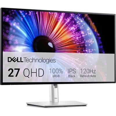 Dell U2724DE UltraSharp Thunderbolt 27 Zoll QHD (2560x1440) Monitor, 120Hz, IPS Black, 5ms, 98% DCI-P3, 2X Thunderbolt, 2X USB-C, 2X DisplayPort, HDMI, 4X USB, RJ45, 3 Jahre Garantie, Silber Dell U2724DE UltraSharp Thunderbolt 27 Zoll QHD (2560x1440) Monitor, 120Hz, IPS Black, 5ms, 98% DCI-P3, 2X Thunderbolt, 2X USB-C, 2X DisplayPort, HDMI, 4X USB, RJ45, 3 Jahre Garantie, Silber