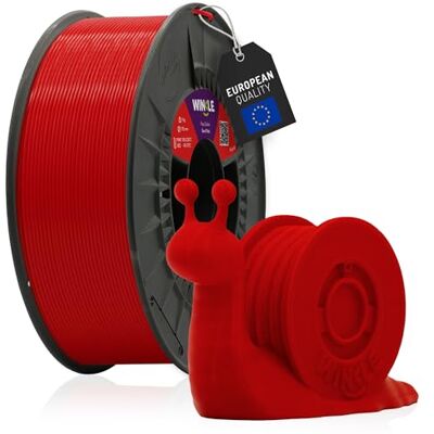 WINKLE FEED YOUR PRINTER WINKLE PLA HD Filament 2.85mm Teufel Rot 1kg, 3D Drucker Filament WINKLE FEED YOUR PRINTER WINKLE PLA HD Filament 2.85mm Teufel Rot 1kg, 3D Drucker Filament