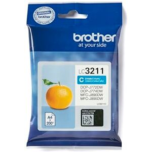 Brother LC-3211C Tintenpatrone (für DCP-J772DW, DCP-J774DW, MFC-J890DW, MFC-J895DW) cyan Brother LC-3211C Tintenpatrone (für DCP-J772DW, DCP-J774DW, MFC-J890DW, MFC-J895DW) cyan