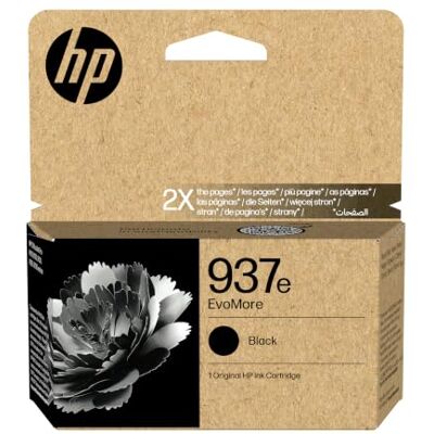 HP 937 Schwarz EvoMore Original Druckerpatrone HP 937 Schwarz EvoMore Original Druckerpatrone