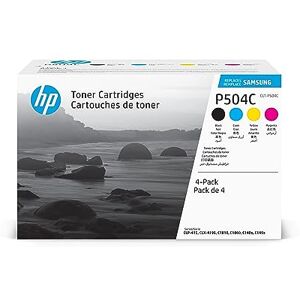 HP CLT-P504C (SU400A) Multipack Original Toner Schwarz, Cyan, Magenta, Gelb (Kompatibel mit: CLP-415N, 415NW / Xpress C1810W, C1404W, C1860FW, C1454FW, C1454N, C1453FW / CLX-4195N, 4195FN, 4195FW) HP CLT-P504C (SU400A) Multipack Original Toner Schwarz, Cyan, Magenta, Gelb (Kompatibel mit: CLP-415N, 415NW / Xpress C1810W, C1404W, C1860FW, C1454FW, C1454N, C1453FW / CLX-4195N, 4195FN, 4195FW)