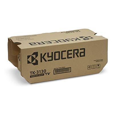 Kyocera TK-3130 Toner Schwarz. Original Tonerkartusche 1T02LV0NL0. Toner Drucker kompatibel für ECOSYS M3550idn, ECOSYS M3560idn, FS-4200DN, FS-4300DN. Drucker Toner für bis zu 25000 Seiten Kyocera TK-3130 Toner Schwarz. Original Tonerkartusche 1T02LV0NL0. Toner Drucker kompatibel für ECOSYS M3550idn, ECOSYS M3560idn, FS-4200DN, FS-4300DN. Drucker Toner für bis zu 25000 Seiten