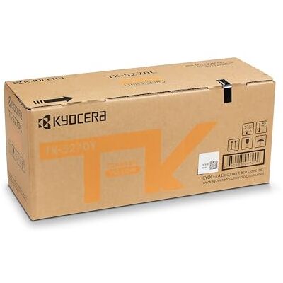Kyocera TK-5270Y Toner Gelb. Original Tonerkartusche 1T02TVANL0. Toner Drucker kompatibel für P6230cdn, M6230cidn und M6630cidn. Druckertoner bis 6000 Seiten. Kyocera TK-5270Y Toner Gelb. Original Tonerkartusche 1T02TVANL0. Toner Drucker kompatibel für P6230cdn, M6230cidn und M6630cidn. Druckertoner bis 6000 Seiten.