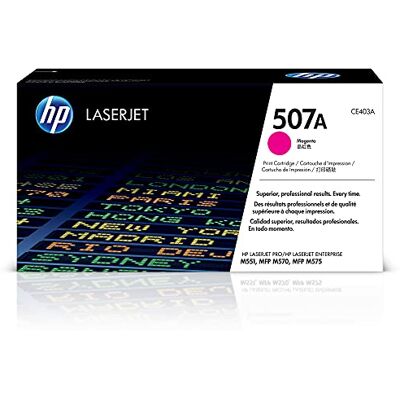 HP 507A (CE403A) Rot Original Toner für Laserjet Enterprise M551, Color M575, Pro 570, Magenta 6.600S, 6000 S HP 507A (CE403A) Rot Original Toner für Laserjet Enterprise M551, Color M575, Pro 570, Magenta 6.600S, 6000 S