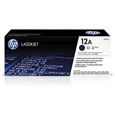 HP 12A Schwarz Original LaserJet Tonerkartusche HP 12A Schwarz Original LaserJet Tonerkartusche