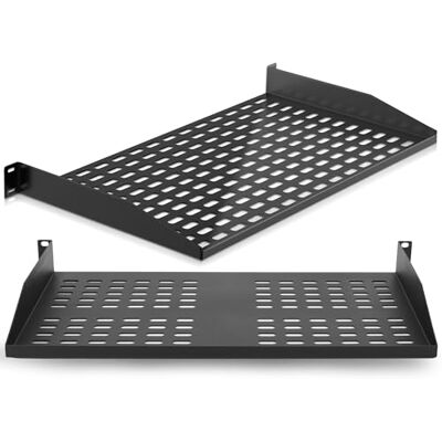 Pyle Fachboden 2er Set 19 Zoll 1U Rack Shelf – Belüfteter Rackboden für Netzwerkschrank und Serverschrank, Patchpanel und Netzwerkgeräte Ablage, Stahl Rack Regal, 50 kg Tragkraft Pyle Fachboden 2er Set 19 Zoll 1U Rack Shelf – Belüfteter Rackboden für Netzwerkschrank und Serverschrank, Patchpanel und Netzwerkgeräte Ablage, Stahl Rack Regal, 50 kg Tragkraft