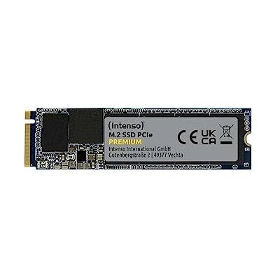 Intenso 250GB M.2 SSD PCIe Premium, bis zu 2100 MB/s, (PCI Express Gen.3x4 NVMe 1.3, Solid State Drive) Intenso 250GB M.2 SSD PCIe Premium, bis zu 2100 MB/s, (PCI Express Gen.3x4 NVMe 1.3, Solid State Drive)