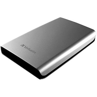 Verbatim Store 'n' Go externe Festplatte 2,5" HDD 2 TB tragbarer Datenspeicher mit USB 3.0, leistungsstarker Speicher, hohe Geschwindigkeit, silber Verbatim Store 'n' Go externe Festplatte 2,5" HDD 2 TB tragbarer Datenspeicher mit USB 3.0, leistungsstarker Speicher, hohe Geschwindigkeit, silber