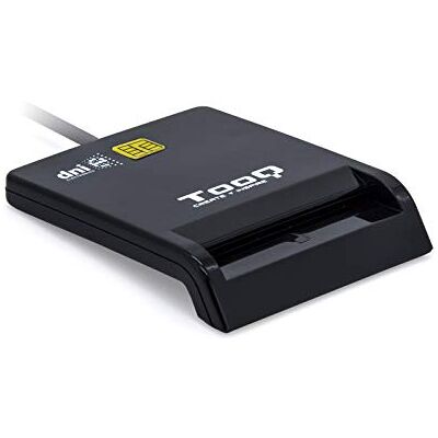 TOOQ TQR-210B Externes Lesegerät für elektronische DNI und Smartcards (DNIe), USB 2.0, Schwarzweiß, 480 Mbit/s TOOQ TQR-210B Externes Lesegerät für elektronische DNI und Smartcards (DNIe), USB 2.0, Schwarzweiß, 480 Mbit/s