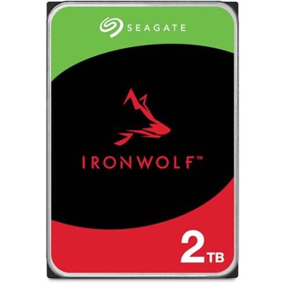 Seagate 2TB IronWolf Interne NAS-Festplatte SATA 6 Gb/s (ST2000VNZ03) 5400 U/Min. 24/7 NAS-optimierte HDD. AgileArray, All-CMR, RV-Sensoren für Multi-Bay, 180TB/Jahr. 3 Jahre Garantie + Rescue Seagate 2TB IronWolf Interne NAS-Festplatte SATA 6 Gb/s (ST2000VNZ03) 5400 U/Min. 24/7 NAS-optimierte HDD. AgileArray, All-CMR, RV-Sensoren für Multi-Bay, 180TB/Jahr. 3 Jahre Garantie + Rescue