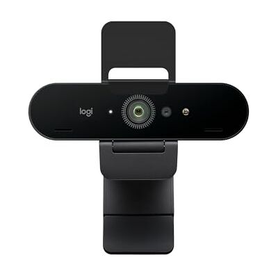 Logitech Brio 4K Webcam, Videogespräche, Mikrofon mit Geräuschunterdrückung Logitech Brio 4K Webcam, Videogespräche, Mikrofon mit Geräuschunterdrückung