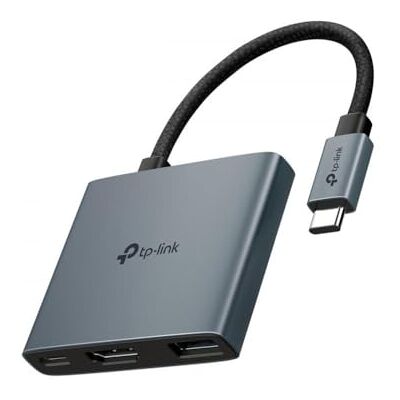 TP-Link UH3020C, 4K 60Hz HDMI, 100W Schnellladung, 1x Type-A, 3-in-1 USB-C Hub TP-Link UH3020C, 4K 60Hz HDMI, 100W Schnellladung, 1x Type-A, 3-in-1 USB-C Hub