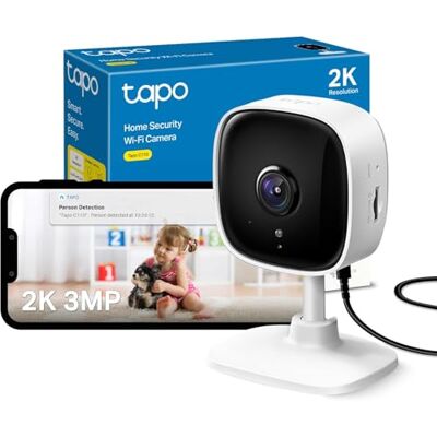 Tapo TP-Link C110 WLAN IP Kamera, Überwachungskamera (3 MP Auflösung, Zwei-Wege-Audio, Bewegungserkennung, Ton- und Lichtalarm, Nachtsicht bis zu 9 m, bis zu 256 GB lokaler Speicher auf SIM-Karte) Tapo TP-Link C110 WLAN IP Kamera, Überwachungskamera (3 MP Auflösung, Zwei-Wege-Audio, Bewegungserkennung, Ton- und Lichtalarm, Nachtsicht bis zu 9 m, bis zu 256 GB lokaler Speicher auf SIM-Karte)