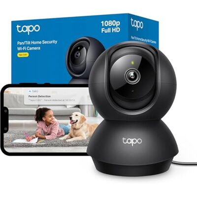 Tapo C201 360° WLAN-Überwachungskamera für Innenräume, 1080P, Nachtsicht, Bewegungserkennung, Zwei-Wege-Audio, kompatibel mit Alexa & Google Assistant, für Babys/Haustiere Tapo C201 360° WLAN-Überwachungskamera für Innenräume, 1080P, Nachtsicht, Bewegungserkennung, Zwei-Wege-Audio, kompatibel mit Alexa & Google Assistant, für Babys/Haustiere