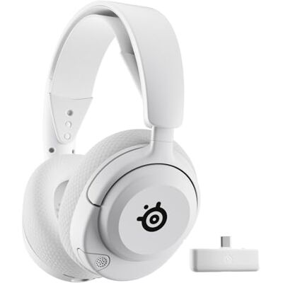 SteelSeries Arctis Nova 5X Wireless Gaming Headset Multi-System -Xbox,PC Magnetische Neodym-Treiber -Über 100 Audio Presets 60H Akkulaufzeit -2,4 GHz oder BT -ClearCast Gen2.X-Mik -Weiß SteelSeries Arctis Nova 5X Wireless Gaming Headset Multi-System -Xbox,PC Magnetische Neodym-Treiber -Über 100 Audio Presets 60H Akkulaufzeit -2,4 GHz oder BT -ClearCast Gen2.X-Mik -Weiß