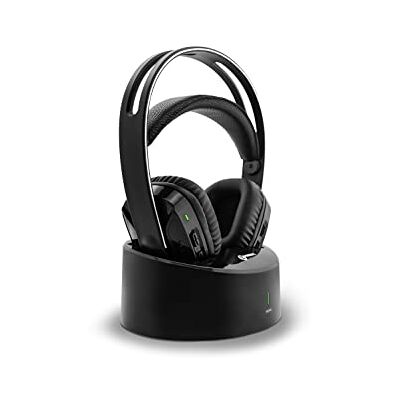Geemarc CL7500 Drahtloser TV-Kopfhörer mit optischem Anschluss für Senioren und Hörgeschädigte Kompatibel mit Fernsehern, Mobiltelefonen, Computern Geringer oder starker Hörverlust Version DE Geemarc CL7500 Drahtloser TV-Kopfhörer mit optischem Anschluss für Senioren und Hörgeschädigte Kompatibel mit Fernsehern, Mobiltelefonen, Computern Geringer oder starker Hörverlust Version DE