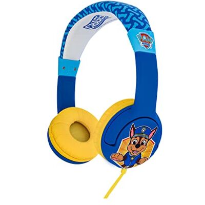 OTL Technologies Paw Patrol Chase JUNIOR Kopfhörer, mit Kabel, für Kinder, Lautstärkenbegrenzung auf 85 dB (offizielles Lizenzprodukt), Kinder (größenverstellbar) OTL Technologies Paw Patrol Chase JUNIOR Kopfhörer, mit Kabel, für Kinder, Lautstärkenbegrenzung auf 85 dB (offizielles Lizenzprodukt), Kinder (größenverstellbar)