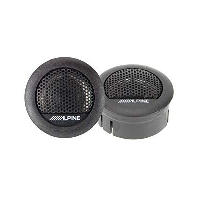 Alpine SXE-1006TW 30mm Mylar-Titanium Hochtöner, Black or Silver Alpine SXE-1006TW 30mm Mylar-Titanium Hochtöner, Black or Silver