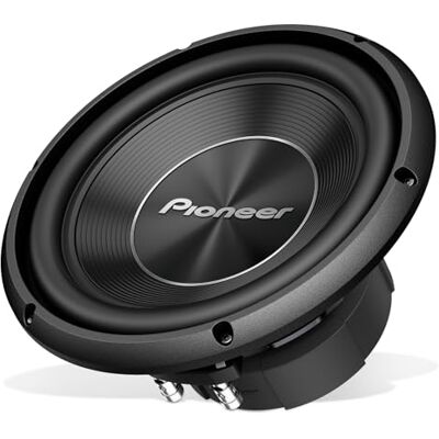 Pioneer TS-A250D4 Subwoofer mit Doppelschwingspule für den Gehäuseeinbau (1.300 W), 25 cm/10", IMPP Membran für kraftvollen Klang, kontinuierliche Ausgangsleistung 400 W, schwarz Pioneer TS-A250D4 Subwoofer mit Doppelschwingspule für den Gehäuseeinbau (1.300 W), 25 cm/10", IMPP Membran für kraftvollen Klang, kontinuierliche Ausgangsleistung 400 W, schwarz
