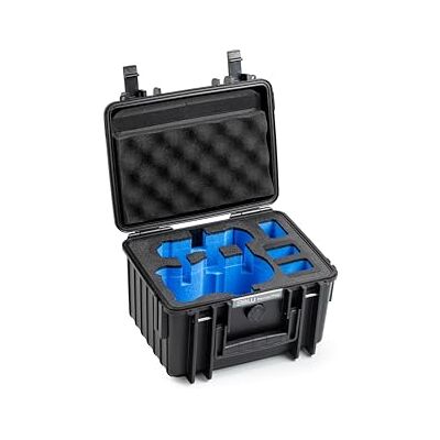 B&W Schutzkoffer 2000 (PP.66) für DJI Mini 5 Pro Fly More Combo, Lito 1 und Lito X1 – Drohnenkoffer mit passgenauem Inlay, wasserdicht und staubdicht (IP67), schlagfest B&W Schutzkoffer 2000 (PP.66) für DJI Mini 5 Pro Fly More Combo, Lito 1 und Lito X1 – Drohnenkoffer mit passgenauem Inlay, wasserdicht und staubdicht (IP67), schlagfest