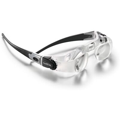 Eschenbach Optik maxDETAIL Lupenbrille für anspruchsvolle Detailarbeit mit 2X-Vergrößerung und Dioptrienausgleich bis zu ±3 dpt Made in Germany Eschenbach Optik maxDETAIL Lupenbrille für anspruchsvolle Detailarbeit mit 2X-Vergrößerung und Dioptrienausgleich bis zu ±3 dpt Made in Germany