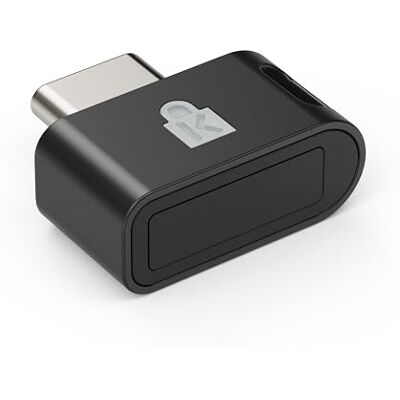 Kensington VeriMark IT 2.0 USB-C Fingerabdruck-Schlüssel für Windows Hello & WebAuthn, für Copilot+ PCs, kompatibel mit Windows 11 x86- & ARM-Geräten, Match-in-Sensor-Sicherheit, Schwarz, K64705WW Kensington VeriMark IT 2.0 USB-C Fingerabdruck-Schlüssel für Windows Hello & WebAuthn, für Copilot+ PCs, kompatibel mit Windows 11 x86- & ARM-Geräten, Match-in-Sensor-Sicherheit, Schwarz, K64705WW