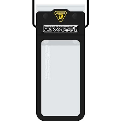 CRESSI Jimmy Phone Case Black 1 Weiche und wasserdichte Handyhülle, Schwarz, 7", Unisex CRESSI Jimmy Phone Case Black 1 Weiche und wasserdichte Handyhülle, Schwarz, 7", Unisex