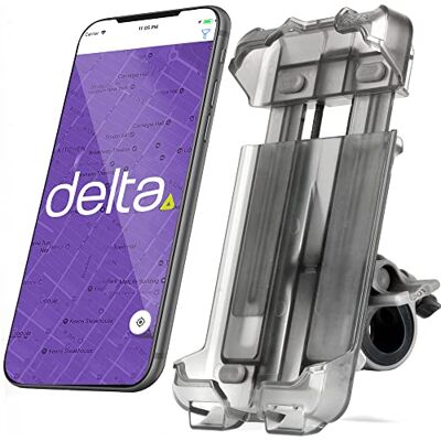 Delta Smartphone-Halterung für das Fahrrad, für iPhone, Android, Samsung, HTC, wasserdicht, Unisex, HL6500, Schwarz, XL Delta Smartphone-Halterung für das Fahrrad, für iPhone, Android, Samsung, HTC, wasserdicht, Unisex, HL6500, Schwarz, XL