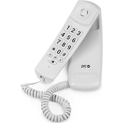 SPC ORIGINAL LITE 2 Kompaktes Tisch-/Wandtelefon, Weiß SPC ORIGINAL LITE 2 Kompaktes Tisch-/Wandtelefon, Weiß
