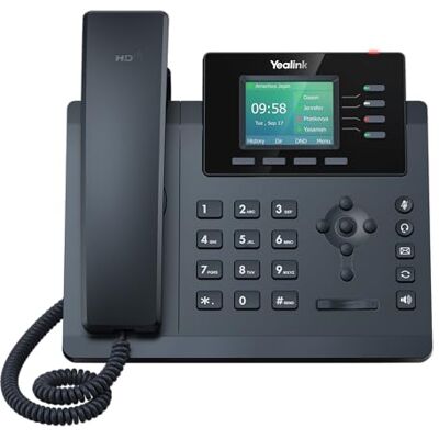 Yealink SIP-T34W IP-Telefon – Business-Telefon mit 2,4-Zoll-Farbdisplay, WLAN-Unterstützung, 3 SIP-Konten, HD-Sprachqualität, PoE-fähig, ideal für Büros und Homeoffice Yealink SIP-T34W IP-Telefon – Business-Telefon mit 2,4-Zoll-Farbdisplay, WLAN-Unterstützung, 3 SIP-Konten, HD-Sprachqualität, PoE-fähig, ideal für Büros und Homeoffice