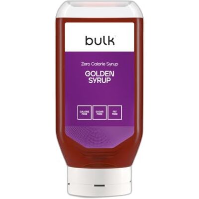 BULK POWDERS Bulk Kalorienfreier Sirup, Golden Sirup, 400 ml Zuckerfrei, Kalorienfrei BULK POWDERS Bulk Kalorienfreier Sirup, Golden Sirup, 400 ml Zuckerfrei, Kalorienfrei