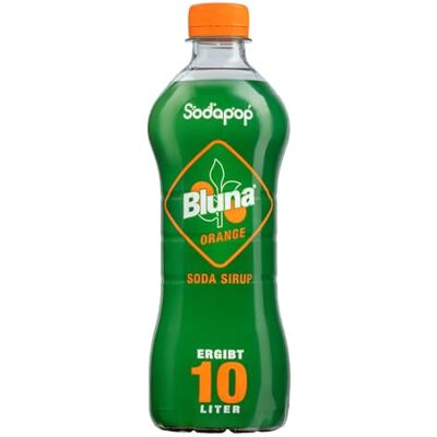 Sodapop Sirup Bluna Orange, schnell & einfach zubereitet, 1 Flasche ergibt 10 L Fertiggetränk, 500 ml Sodapop Sirup Bluna Orange, schnell & einfach zubereitet, 1 Flasche ergibt 10 L Fertiggetränk, 500 ml