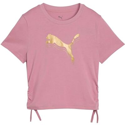 Puma Girl's ESS Metallic Knotted Tee G Tees (1er Pack) Puma Girl's ESS Metallic Knotted Tee G Tees (1er Pack)