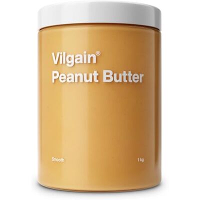 Vilgain 100% Erdnussbutter Cremig (1000g) – Cremiges Erdnussmus Ohne Zuckerzusatz, Palmöl & Salz – Vegan, Proteinreich & Glutenfrei – Natürliche Erdnusscreme Aus Trocken Gerösteten Erdnüssen Vilgain 100% Erdnussbutter Cremig (1000g) – Cremiges Erdnussmus Ohne Zuckerzusatz, Palmöl & Salz – Vegan, Proteinreich & Glutenfrei – Natürliche Erdnusscreme Aus Trocken Gerösteten Erdnüssen