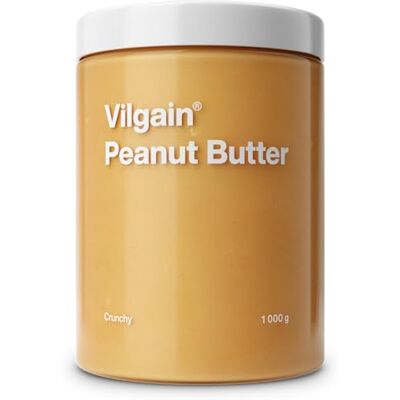 Vilgain Bio Erdnussmus Knusprig (1000 g) Erdnussbutter – Vegane Erdnusscreme Ohne Zuckerzusatz & Ohne Palmöl, Proteinreiche Erdnusspaste Aus Gerösteten Bio Erdnüssen Ballaststoffreicher Fitness Snack Vilgain Bio Erdnussmus Knusprig (1000 g) Erdnussbutter – Vegane Erdnusscreme Ohne Zuckerzusatz & Ohne Palmöl, Proteinreiche Erdnusspaste Aus Gerösteten Bio Erdnüssen Ballaststoffreicher Fitness Snack