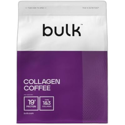 Bulk Kollagen-Kaffee, Schokolade-Haselnuss-Mocha, 500 g 20 Portionen Single-Origin Arabica, 19 g Protein, 125 mg Koffein und hydrolysiertes Kollagen. Sofort und einfach zu mischen Bulk Kollagen-Kaffee, Schokolade-Haselnuss-Mocha, 500 g 20 Portionen Single-Origin Arabica, 19 g Protein, 125 mg Koffein und hydrolysiertes Kollagen. Sofort und einfach zu mischen