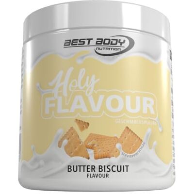 Best Body Nutrition Holy Flavour Geschmackspulver Butter Biscuit 90 g Dose Aromapulver zur Verfeinerung von Speisen und Getränken mit Butterkeksgeschmack Best Body Nutrition Holy Flavour Geschmackspulver Butter Biscuit 90 g Dose Aromapulver zur Verfeinerung von Speisen und Getränken mit Butterkeksgeschmack