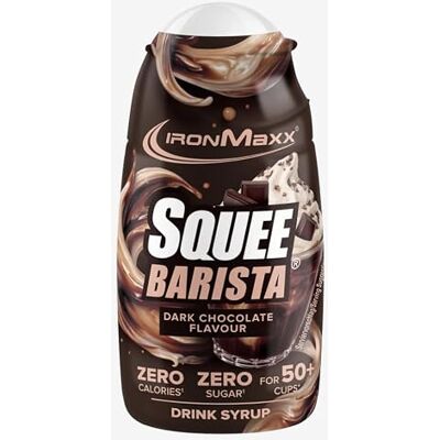 IronMaxx SqueeBarista Chocolate 65 ml Sirup für Kaffee und Tee Zuckerfrei und kalorienfrei im zubereiteten Getränk Ergiebiges Getränkekonzentrat IronMaxx SqueeBarista Chocolate 65 ml Sirup für Kaffee und Tee Zuckerfrei und kalorienfrei im zubereiteten Getränk Ergiebiges Getränkekonzentrat