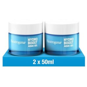 Neutrogena Hydro Boost Aqua Gel(2x50ml), feuchtigkeitsspendende Gesichtscreme mit Hyaluronsäure, Aminosäuren und Elektrolyten, schnell einziehende Feuchtigkeitscreme für normale und Mischhaut Neutrogena Hydro Boost Aqua Gel(2x50ml), feuchtigkeitsspendende Gesichtscreme mit Hyaluronsäure, Aminosäuren und Elektrolyten, schnell einziehende Feuchtigkeitscreme für normale und Mischhaut