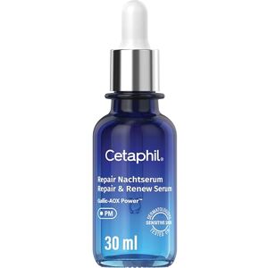 Cetaphil Repair Nachtserum, 30 ml, Regenerierendes Gesichtsserum für die Nacht, Mit Hyaluronsäure, Vitamin B5 & E, Für empfindliche Haut, Spendet Feuchtigkeit, Anti-Aging Pflege, Duftstofffrei Cetaphil Repair Nachtserum, 30 ml, Regenerierendes Gesichtsserum für die Nacht, Mit Hyaluronsäure, Vitamin B5 & E, Für empfindliche Haut, Spendet Feuchtigkeit, Anti-Aging Pflege, Duftstofffrei
