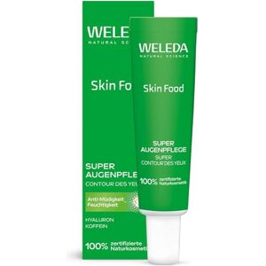 WELEDA Bio Skin Food Super Augenpflege – Naturkosmetik Augencreme mit Koffein, Hyaluronsäure & Phytosqualan reduziert Augenringe/Schwellungen & spendet müden Augen Feuchtigkeit (vegan, 12ml) WELEDA Bio Skin Food Super Augenpflege – Naturkosmetik Augencreme mit Koffein, Hyaluronsäure & Phytosqualan reduziert Augenringe/Schwellungen & spendet müden Augen Feuchtigkeit (vegan, 12ml)