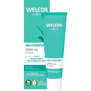 WELEDA Bio 48h Hydration Creme Gel vegane Naturkosmetik Gesichtspflege mit patentiertem Feuchtigkeit + Bio-Hydro Extrakt. Schnell einziehende Gesichtscreme mit Aloe Vera & Phyto Glycerin (1x 30ml) WELEDA Bio 48h Hydration Creme Gel vegane Naturkosmetik Gesichtspflege mit patentiertem Feuchtigkeit + Bio-Hydro Extrakt. Schnell einziehende Gesichtscreme mit Aloe Vera & Phyto Glycerin (1x 30ml)