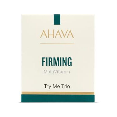 AHAVA Firming Kit: Multivitamin-Maske, Tagescreme SPF 30 & C+ Serum – Unterstützt Straffheit, Leuchtkraft & Ausstrahlung. Mit Vitamin C, D, E, Pro B5, Osmoter, Niacinamid & Panthenol – 3 ml. AHAVA Firming Kit: Multivitamin-Maske, Tagescreme SPF 30 & C+ Serum – Unterstützt Straffheit, Leuchtkraft & Ausstrahlung. Mit Vitamin C, D, E, Pro B5, Osmoter, Niacinamid & Panthenol – 3 ml.